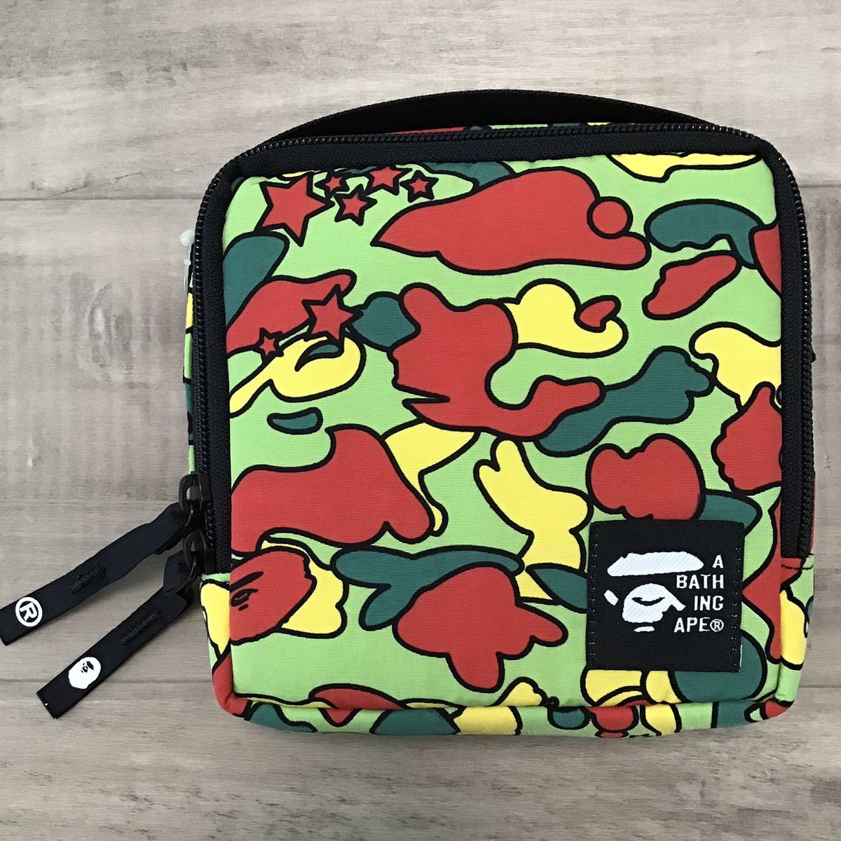 ☆新品☆ psyche camo ミニポーチ a bathing ape BAPE