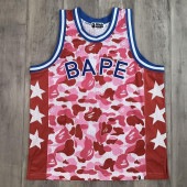 ABC camo pink BASKETBALL TANK TOP M a bathing ape BAPE STAR  ٥ Х 󥯥ȥå BAPE STA º m120