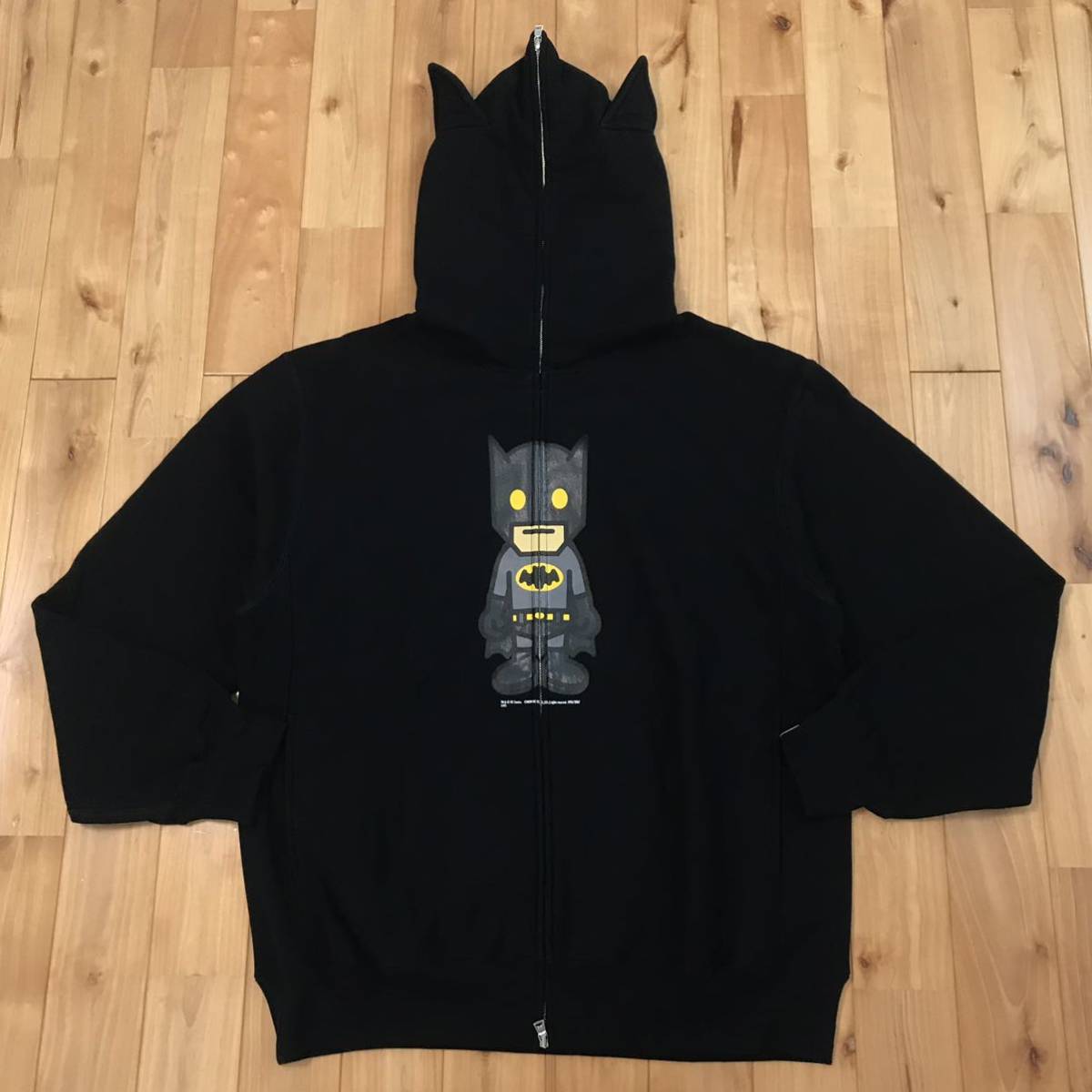 ☆新品☆ DC Comics × BAPE Batman フルジップ パーカー Lサイズ black  