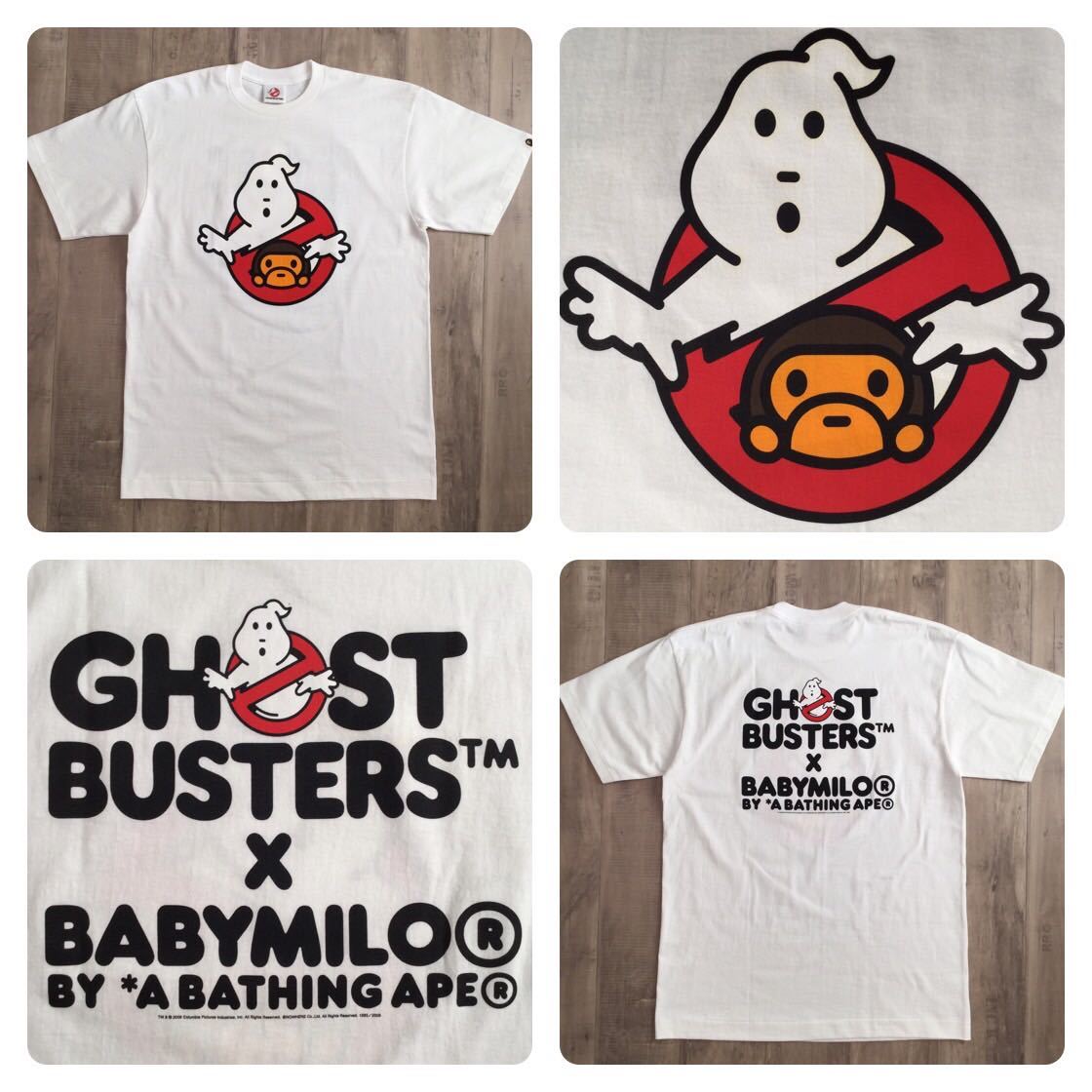 ☆新品☆ GHOSTBUSTERS × BAPE マイロ Tシャツ Lサイズ a bathing ape
