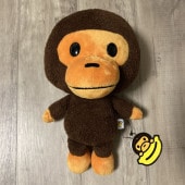 【新品タグ付】APE エイプ BAPE ふわふわ マイロ ぬいぐるみ BAPE X BLACK EYE PATCH 】BABY MILO PLUSH DOLL | bape.com