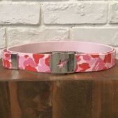 BAPE STA GI ٥ ABC camo Pink a bathing ape star belt ٥  ٥  ٥󥰥 º ABC w35