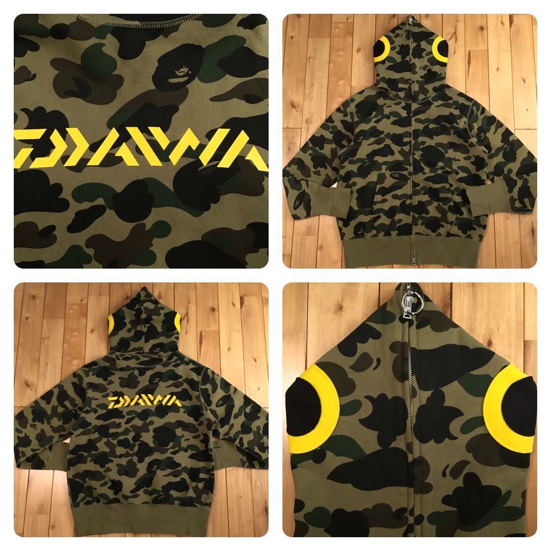 A BATHING APE カモフラージュパーカー 激レアです A BATHING APE