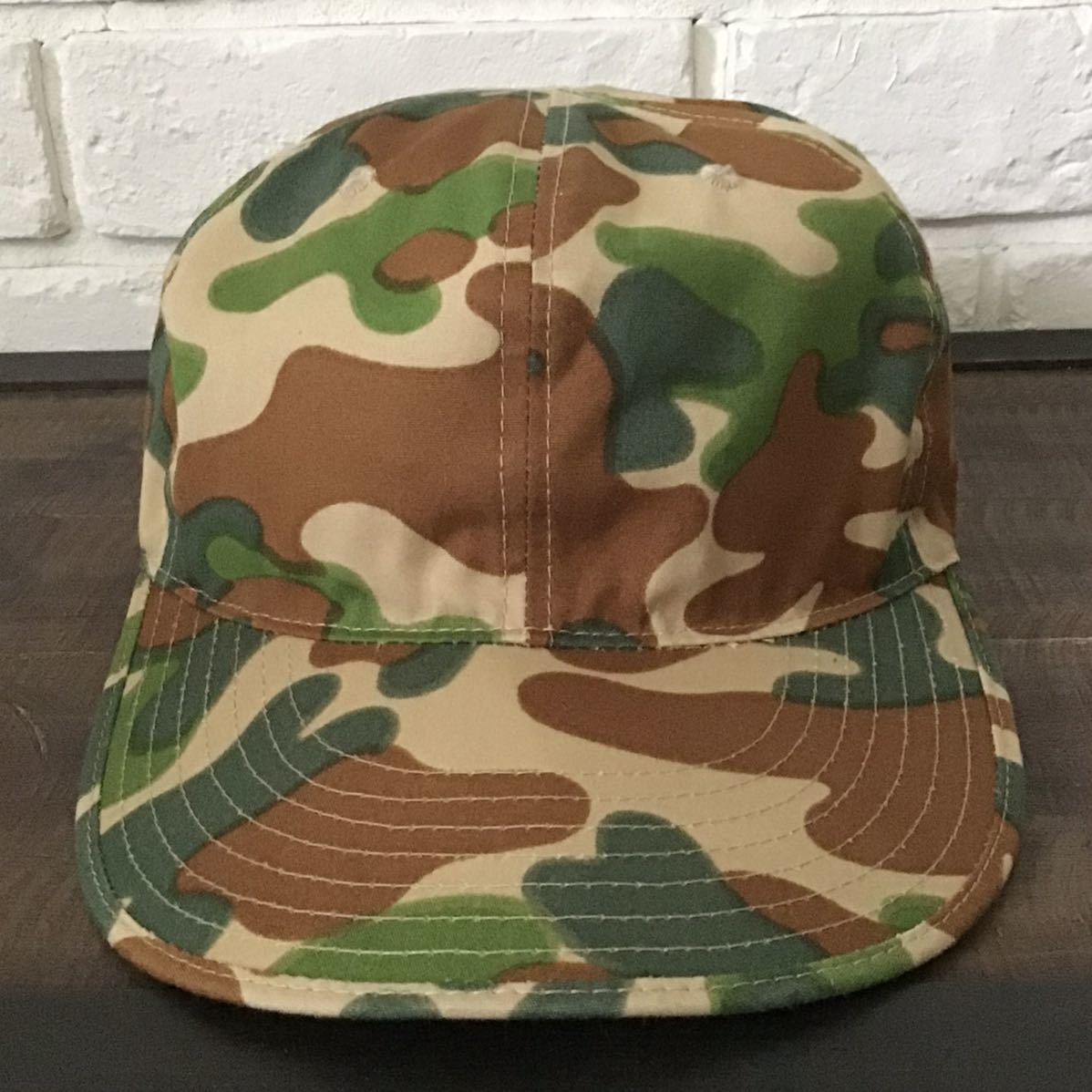 BAPE Puzzle camo panel cap a bathing ape hat エイプ ベイプ