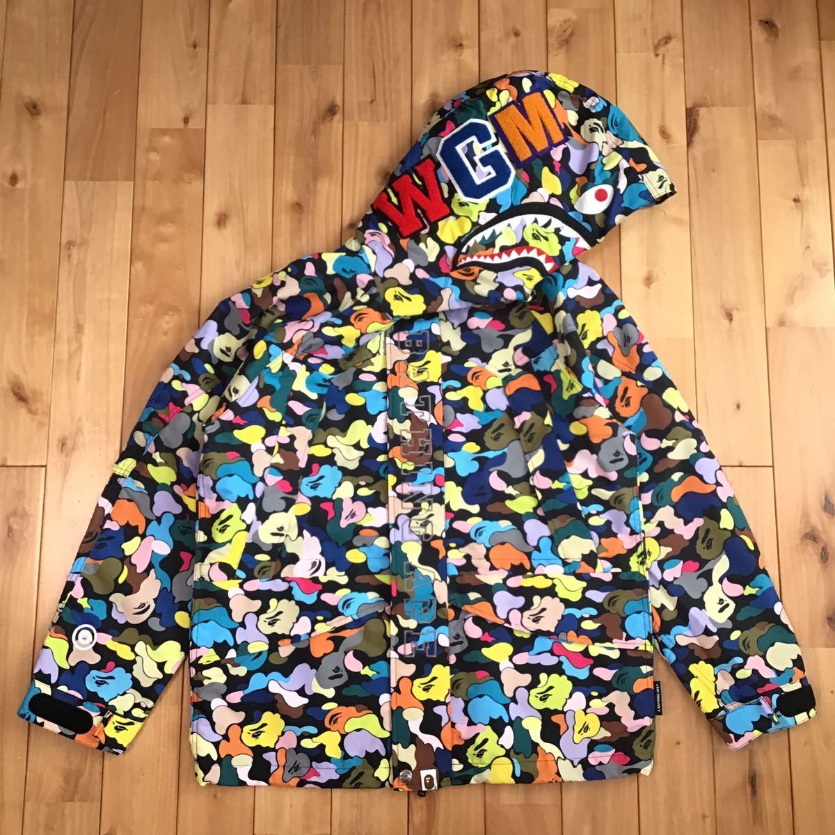 ☆新品☆ マルチカモ シャーク スノボ ジャケット Mサイズ a bathing 