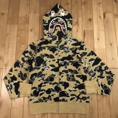 Sta camo シャーク パーカー Sサイズ shark full zip hoodie a bathing ape BAPE エイプ ベイプ アベイシングエイプ psyche 迷彩 z38|All