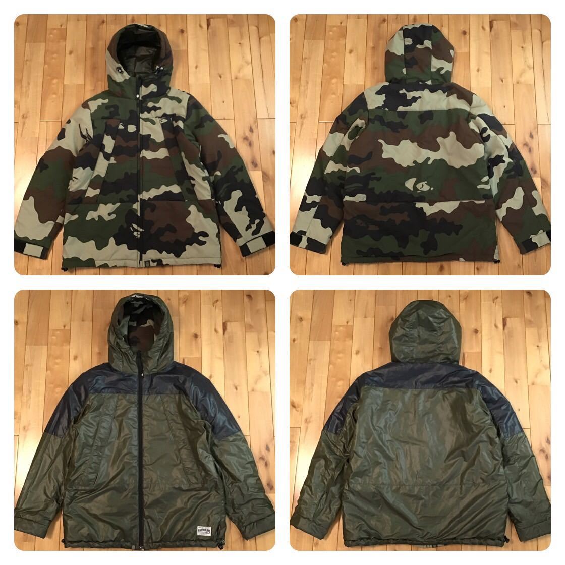 A BATHING APE マウンテンパーカー XL 中古・古着通販】A BATHING APE (ア ベイシング エイプ) カモフラ
