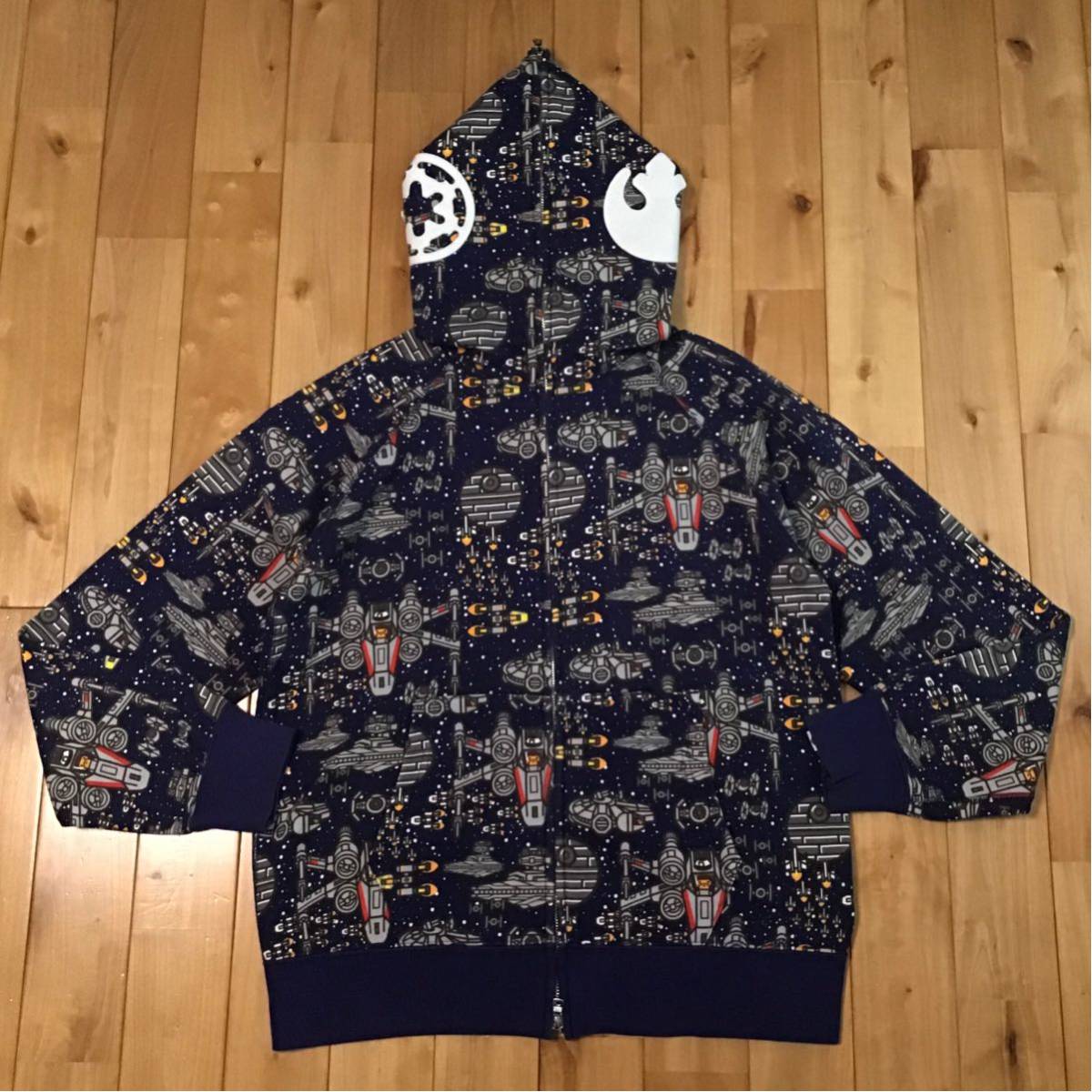 STARWARS × BAPE マイロ フルジップ パーカー Lサイズ a bathing ape 