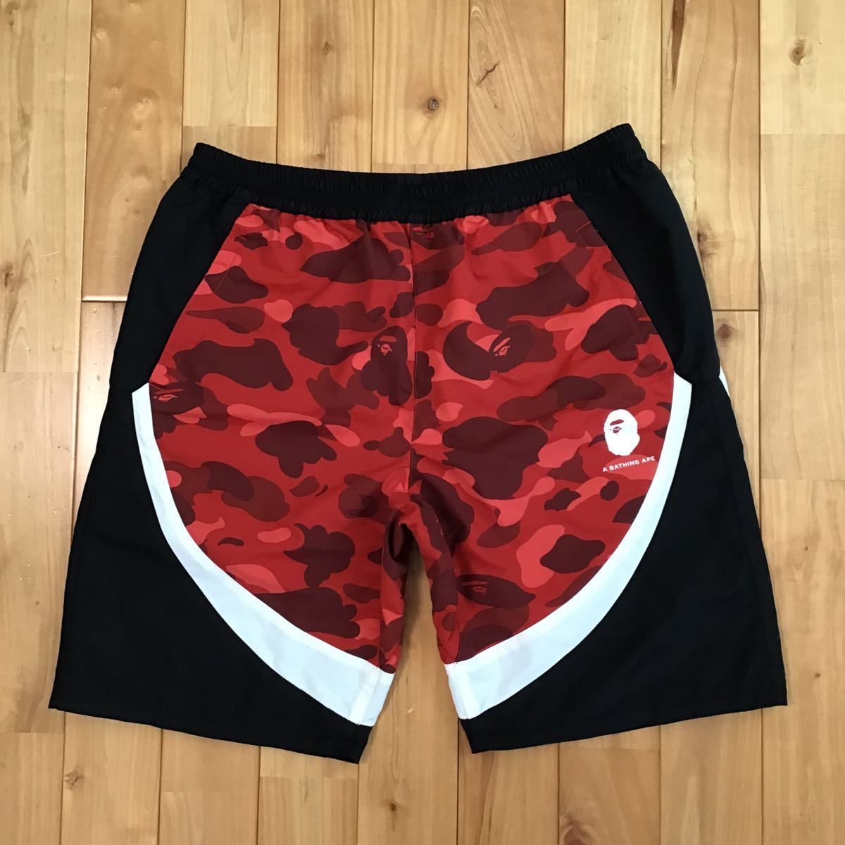 A BATHING APE BAPE FIRE CAMO ショーツ　ハーフパンツ A BATHING APE - A BATHING APE BAPE FIRE CAMO ショーツ ハーフ