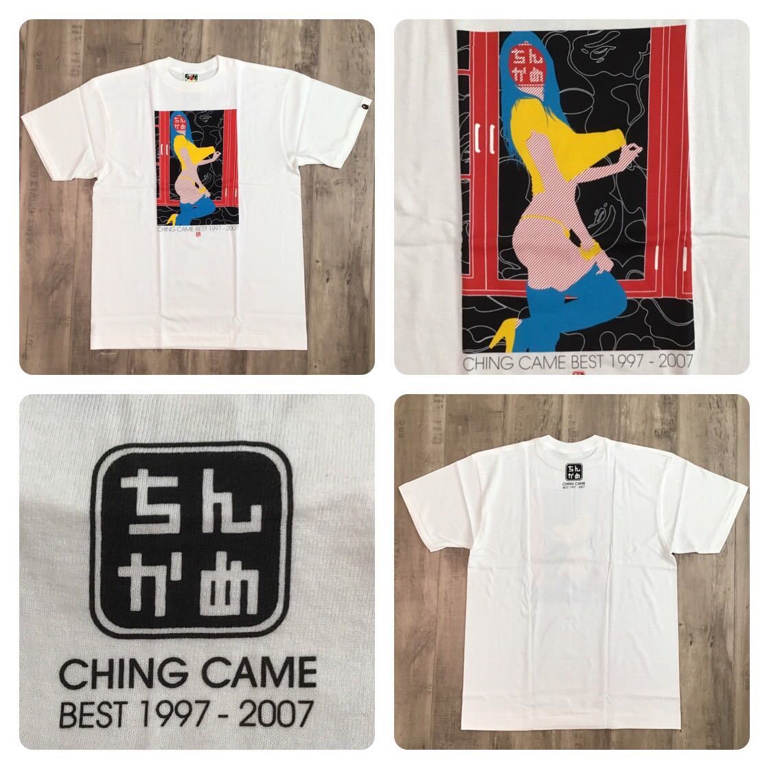 ☆新品☆ 2008年 ちんかめ × BAPE 10周年記念 アート Tシャツ Lサイズ 