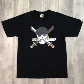 ★美品★ ワンピース × BAPE camo ゾロ フラッグ Tシャツ Mサイズ zoro onepiece a bathing ape エイプ ベイプ アベイシングエイプ w6567|All|Sho