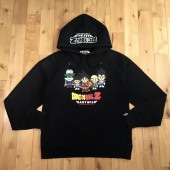 ★激レア★ ドラゴンボール Z × BAPE パーカー Lサイズ dragonball Z a bathing ape hoodie baby milo マイロ エイプ ベイプ 悟空 z2275|Al