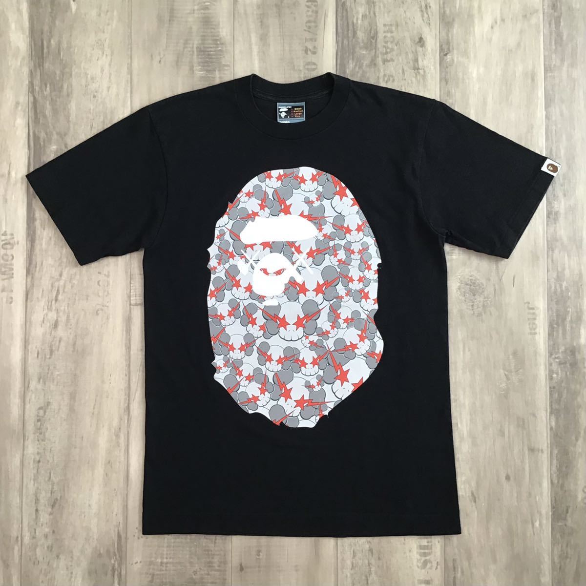 ☆激レア☆ KAWS × BAPE skull sta Big head Tシャツ Sサイズ