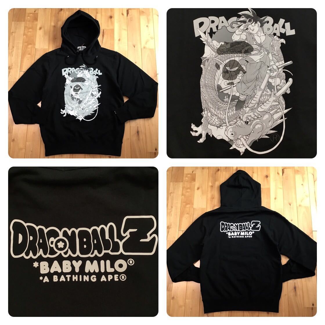 ☆新品☆ XL ドラゴンボール Z × BAPE プルオーバー パーカー マイロ 