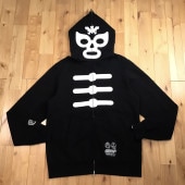 ★XL★ 仮面ライダー ショッカー パーカー MASKED RIDER full zip hoodie a bathing ape BAPE エイプ ベイプ マイロ baby milo z5|All|