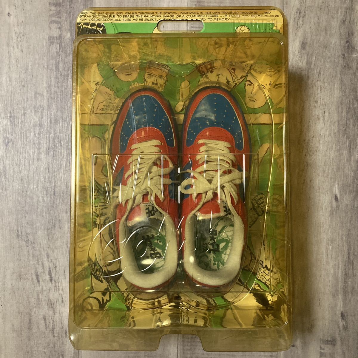2005年 Marvel BAPESTA スニーカー 27.5cm a bathing ape BAPE STA 