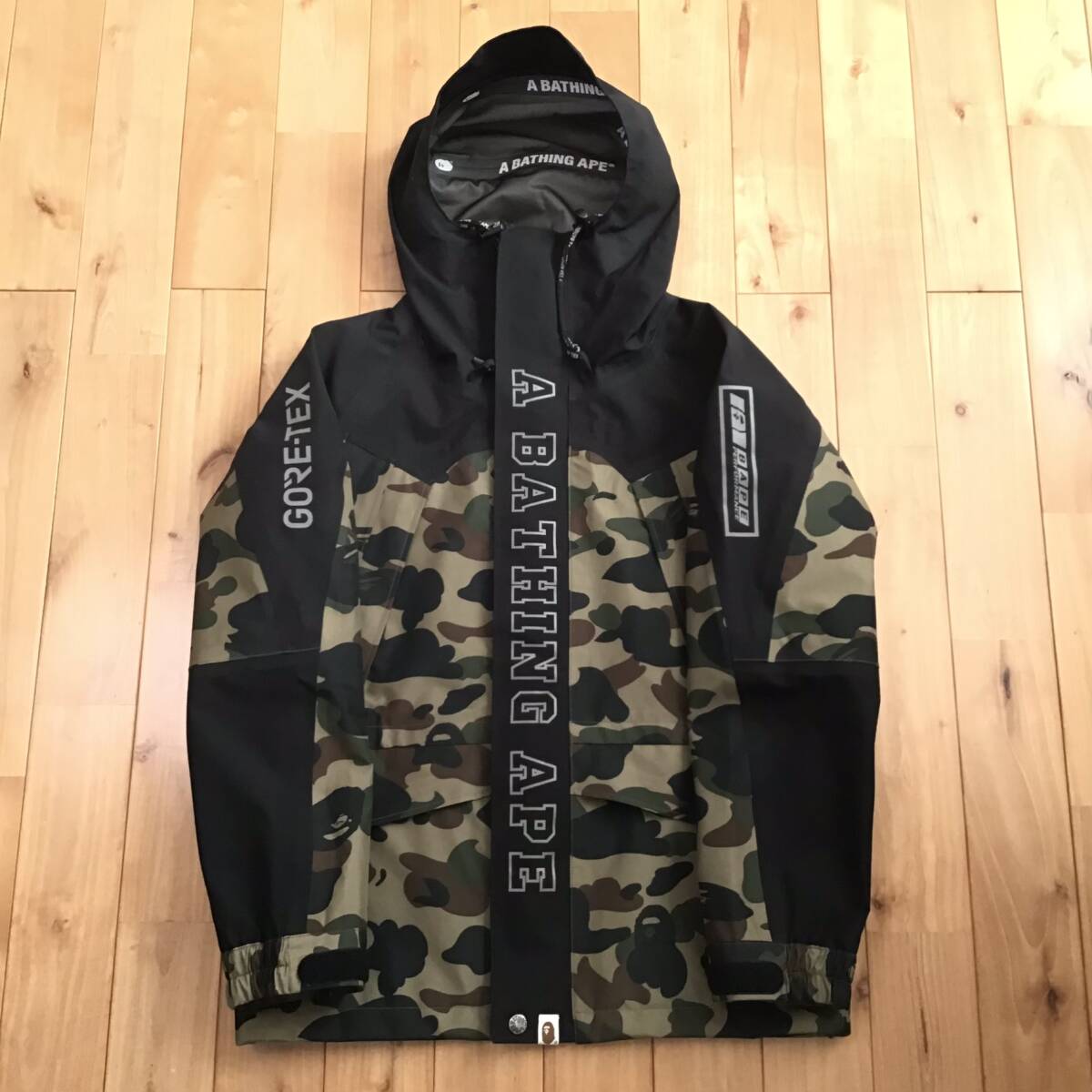 GORE TEX スノボジャケット Sサイズ a bathing ape BAPE snowboard