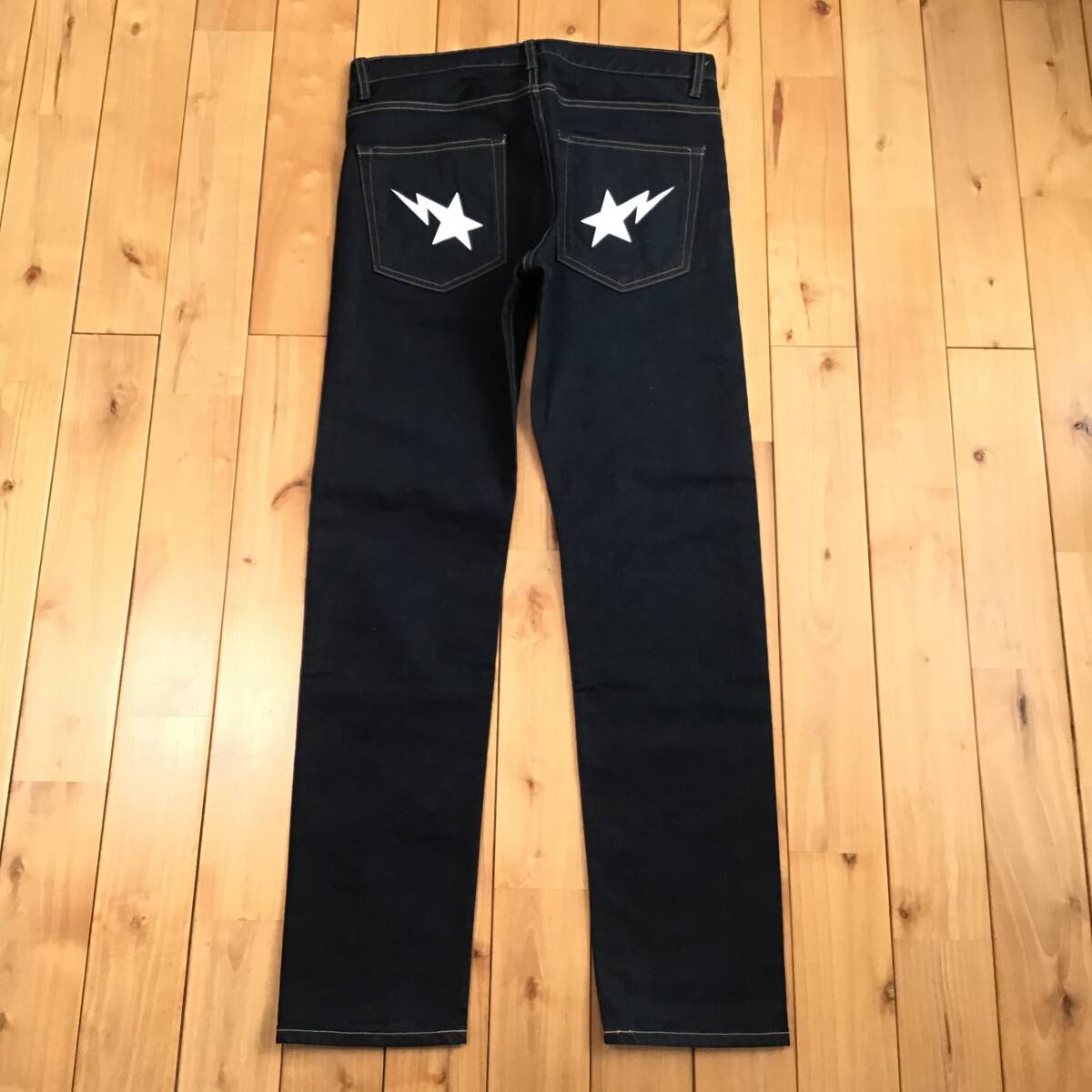 BAPE STA Denim Pants Mサイズ a bathing ape STAR BAPESTA