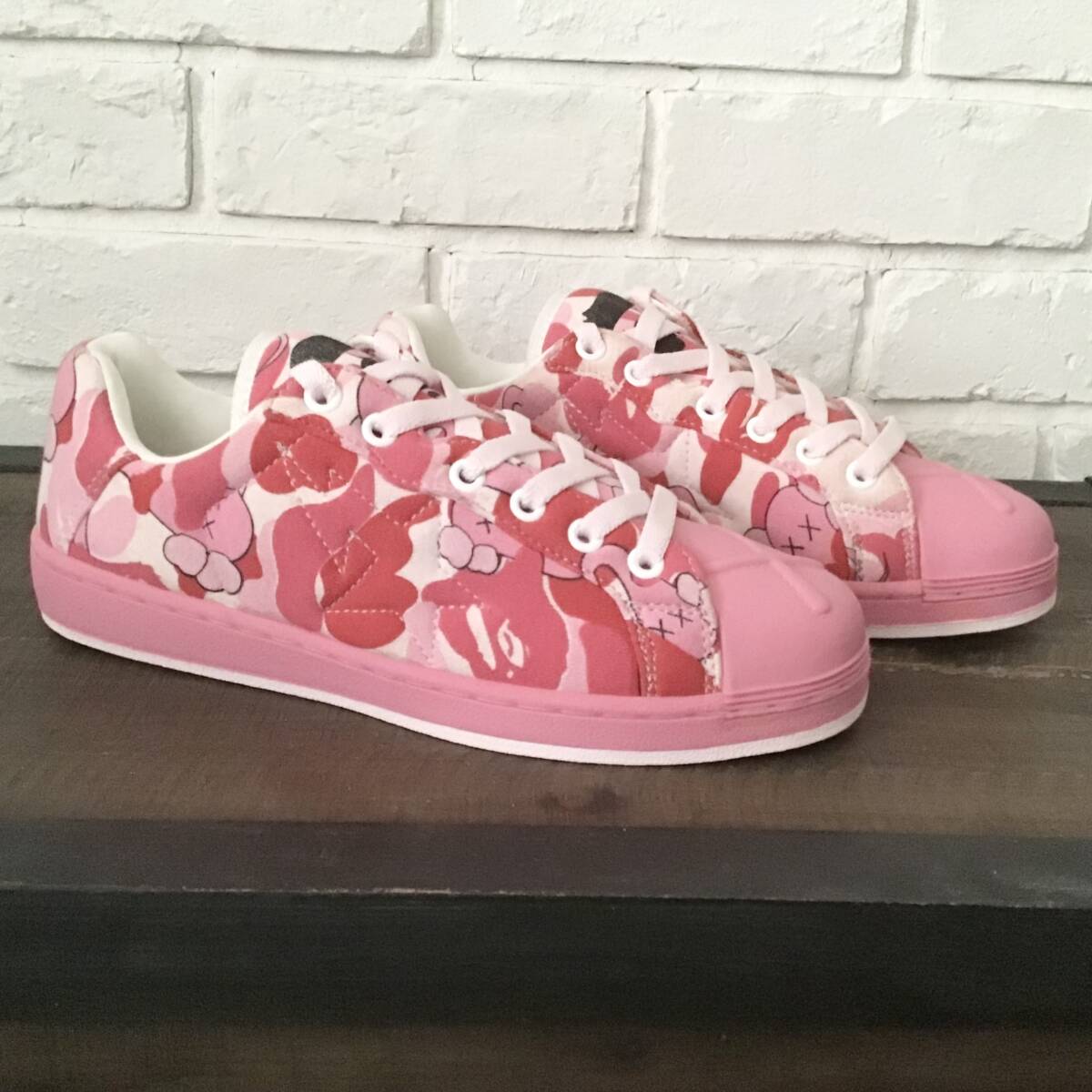 ☆未使用品☆ KAWS × BAPE ULTRA SKULL STA スニーカー 26.5cm a  