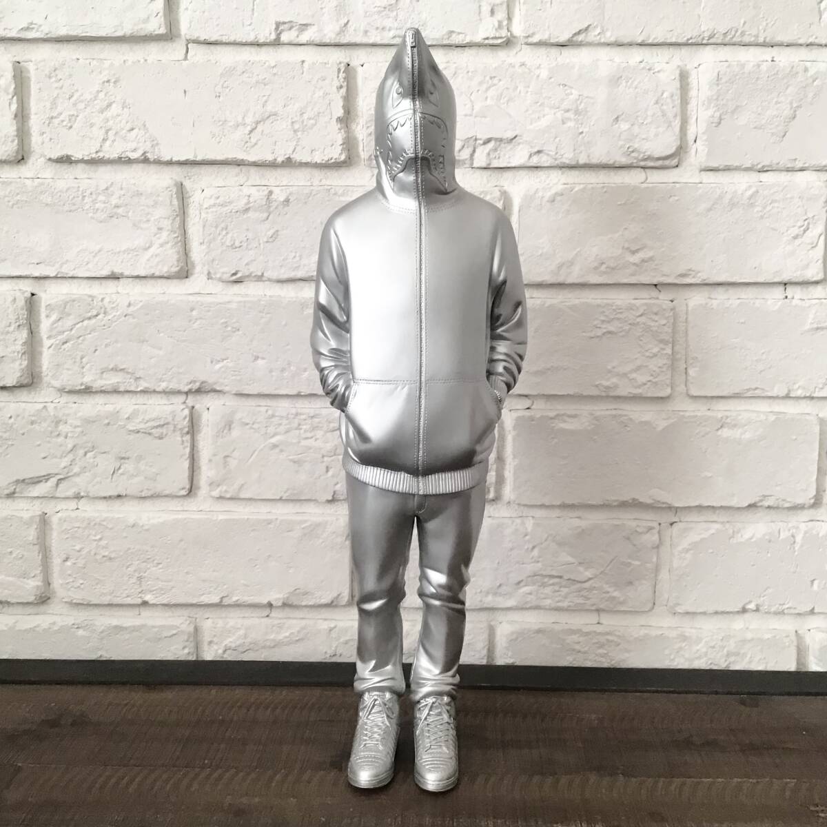 ☆激レア☆ 2010年 テリヤキ星人 フィギュア シルバー a bathing ape