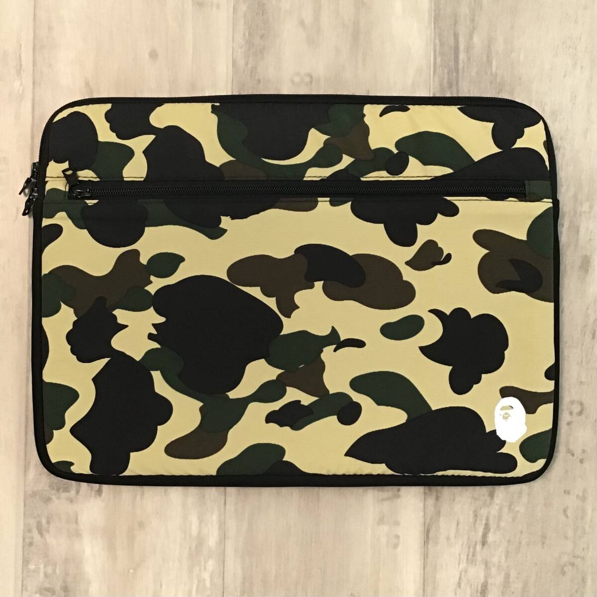 BAPE 15インチ PCケース a bathing ape 1st camo yellow PC case