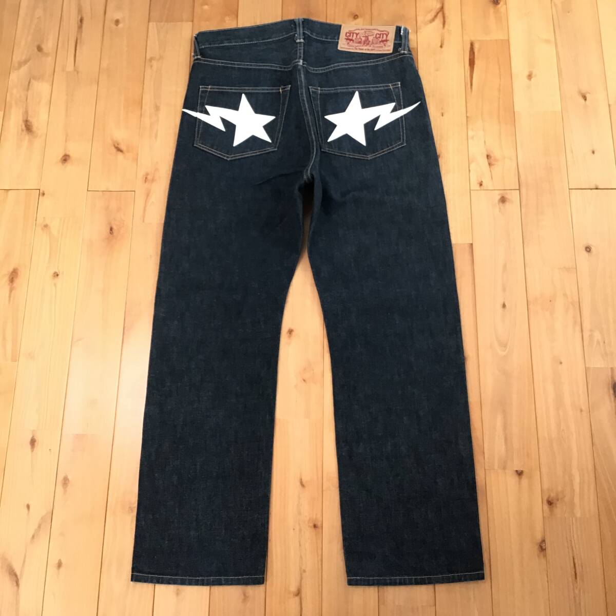 BAPE STA Denim Pants Mサイズ a bathing ape star BAPESTA デニム