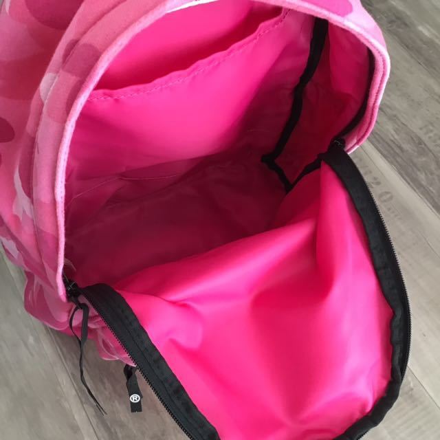 pink camo バックパック a bathing ape BAPE backpack リュック エイプ