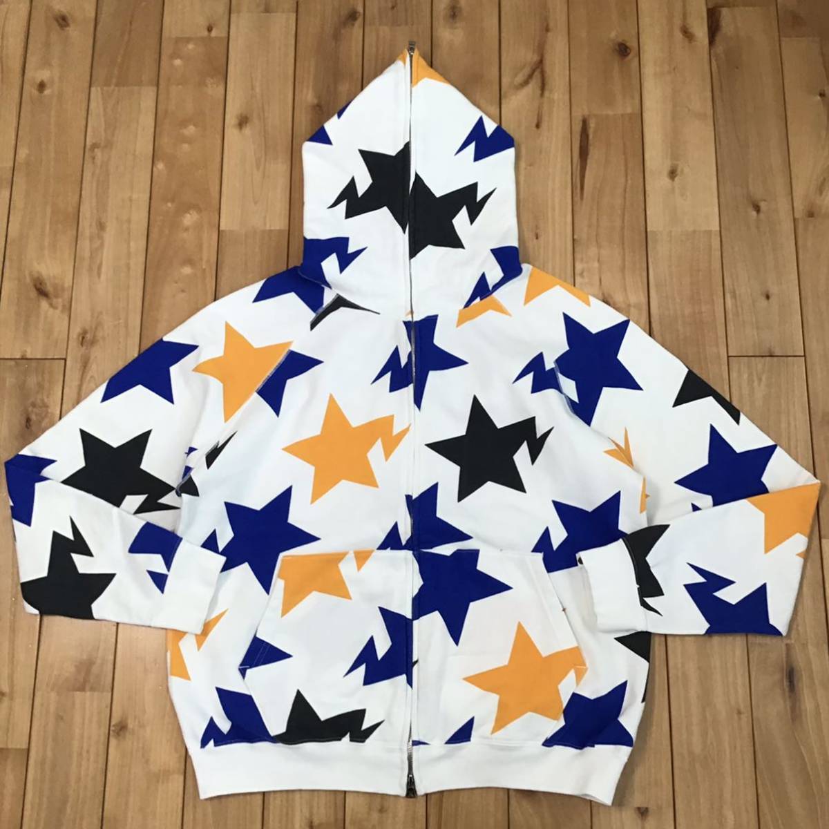 BAPE スター パーカー サイズM ☆前橋限定☆ BAPE スター パーカー Mサイズ a bathing ape maebashi