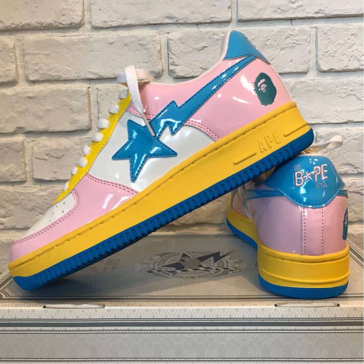 ☆新品☆ multi color BAPESTA 27.5cm a bathing ape BAPE STA