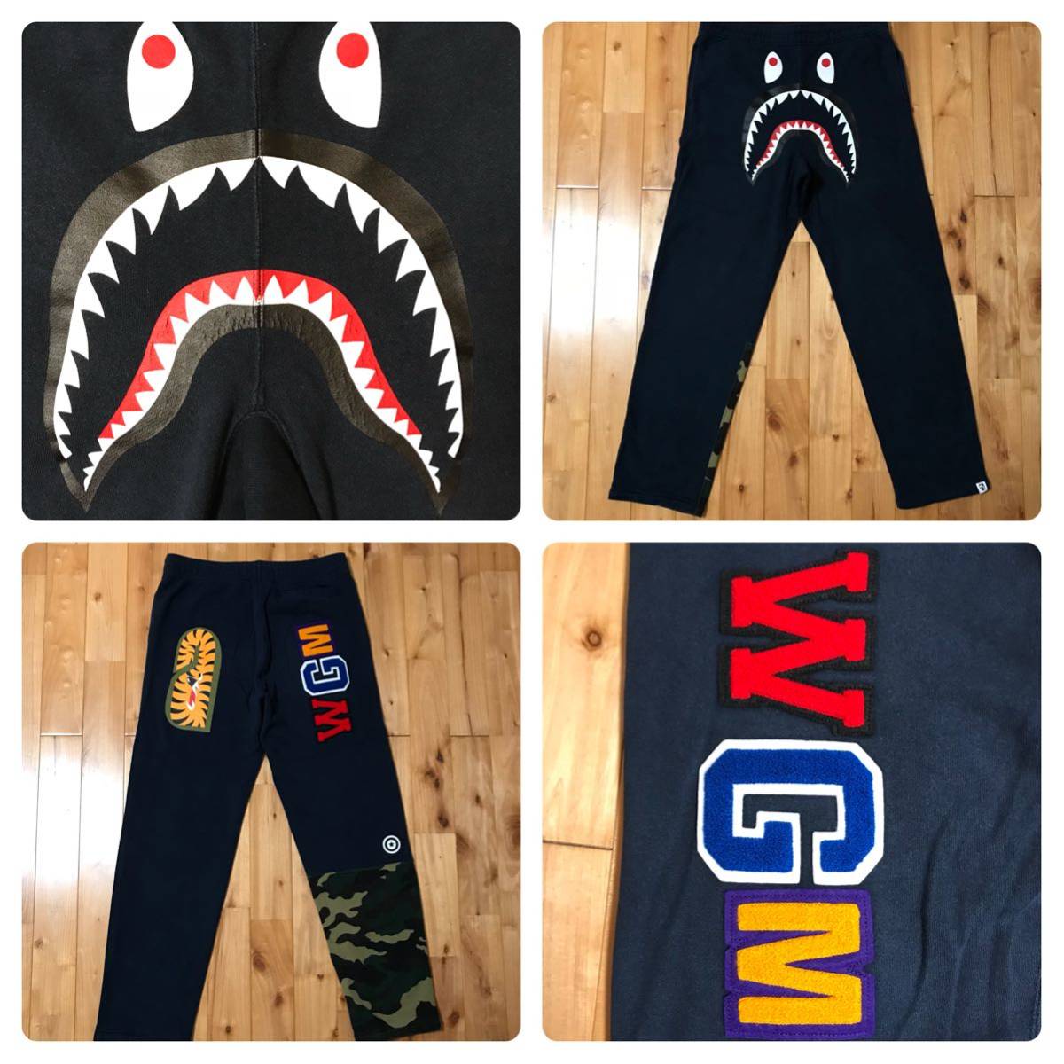 ☆レア☆ bapeland 1周年記念 シャーク パンツ Lサイズ shark