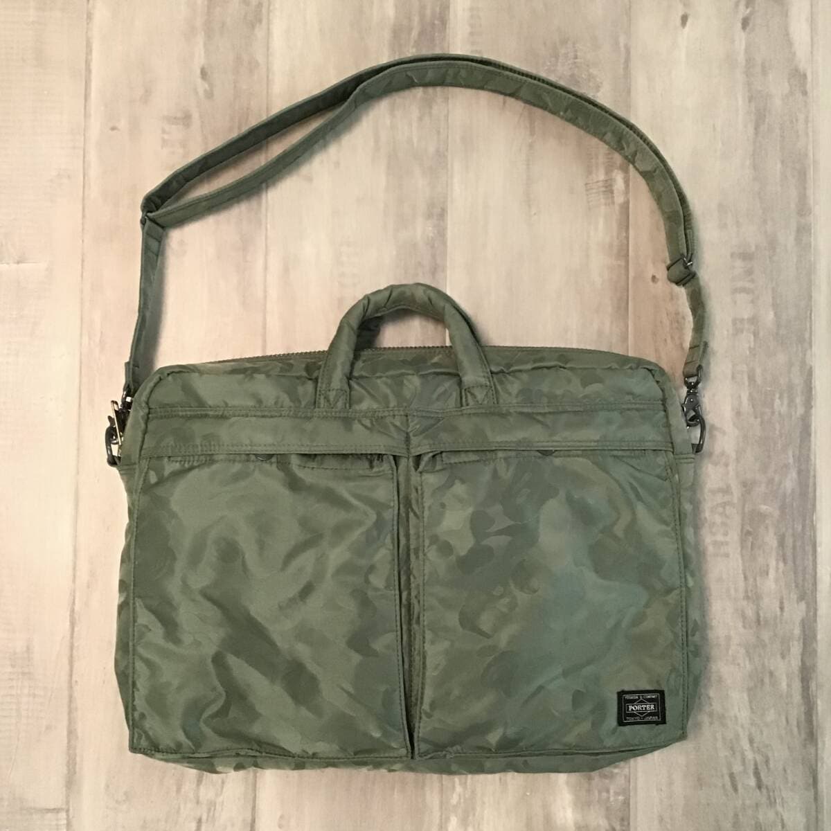ポーター × BAPE CAMO タンカー ショルダーバッグ a bathing ape Bag