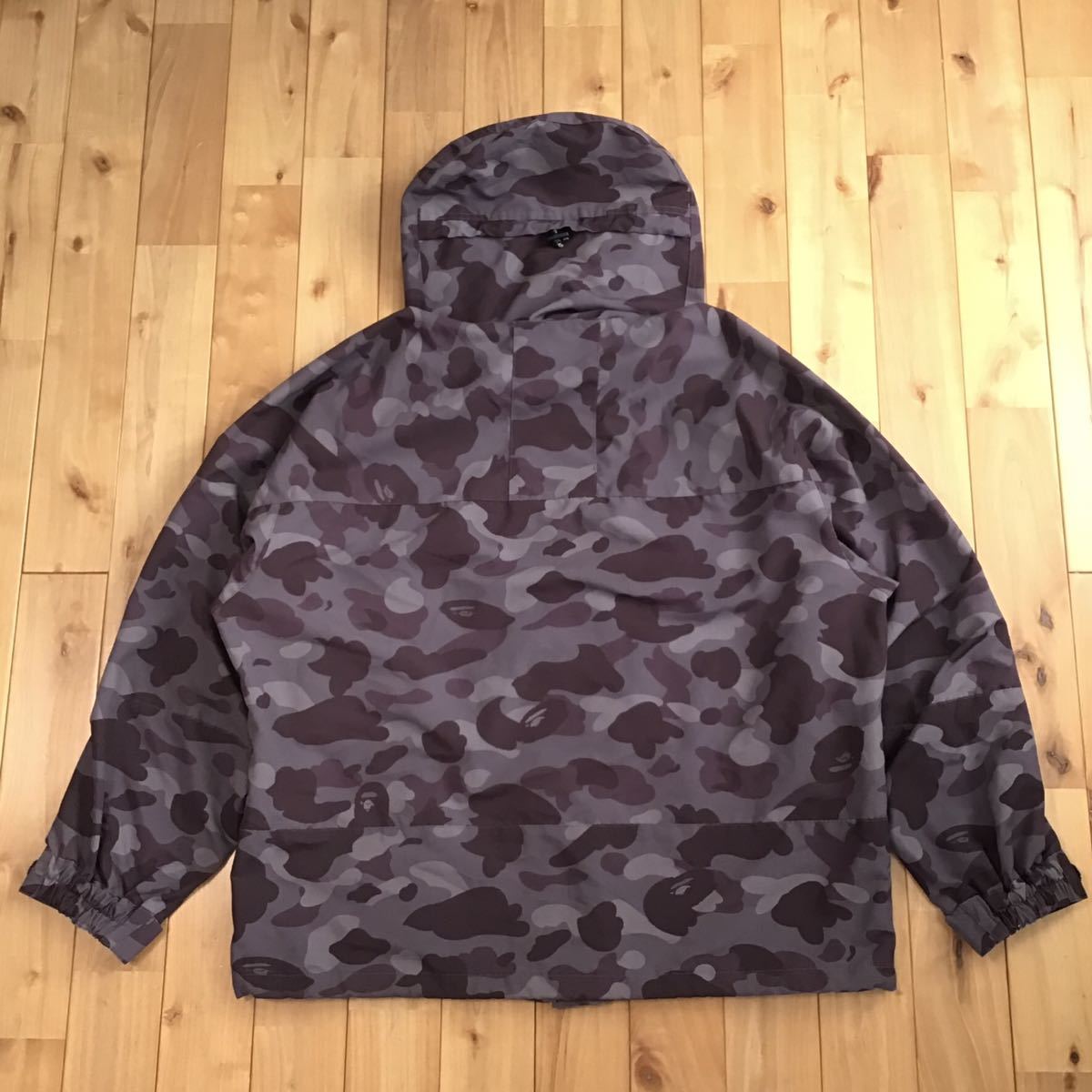 ★XL★ Color camo hoodie jacket BURGUNDY a bathing ape BAPE SNOWBOARD エイプ