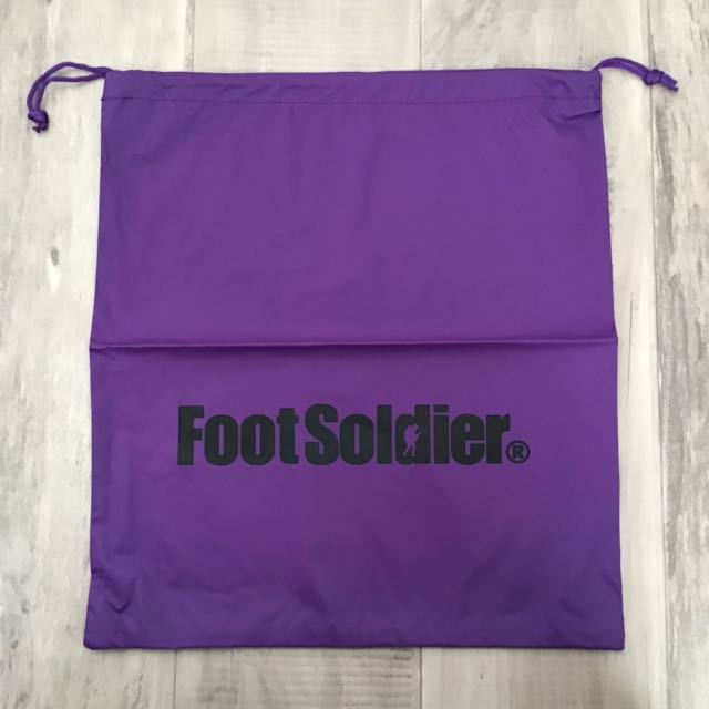 ʡ Foot Soldier  a bathing ape BAPE եåȥ른㡼 ѡץ purple