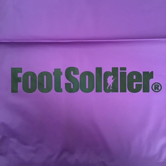 ʡ Foot Soldier  a bathing ape BAPE եåȥ른㡼 ѡץ purple