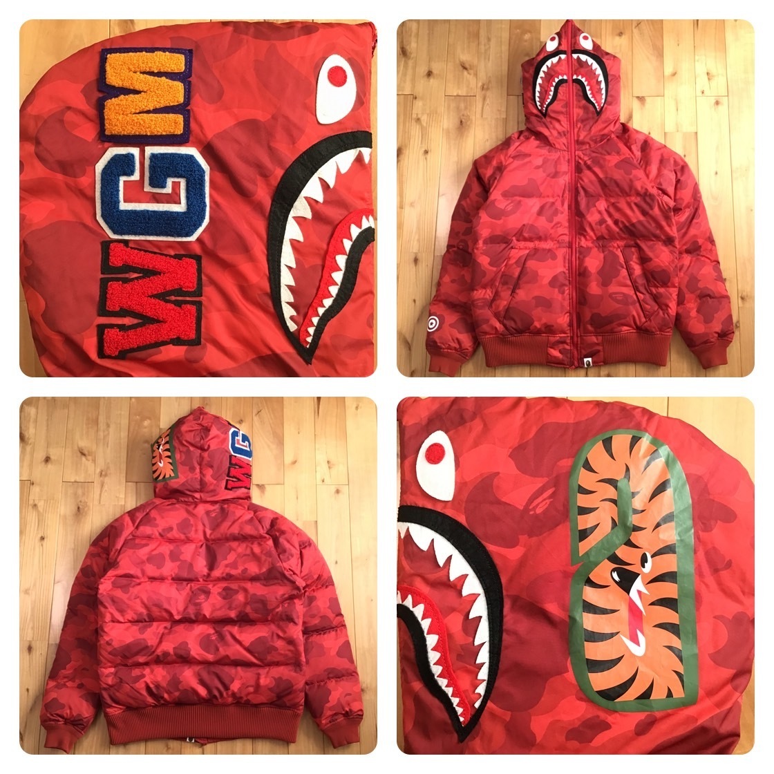 日本限定 シャーク パーカー Lサイズ shark full zip hoodie a bathing