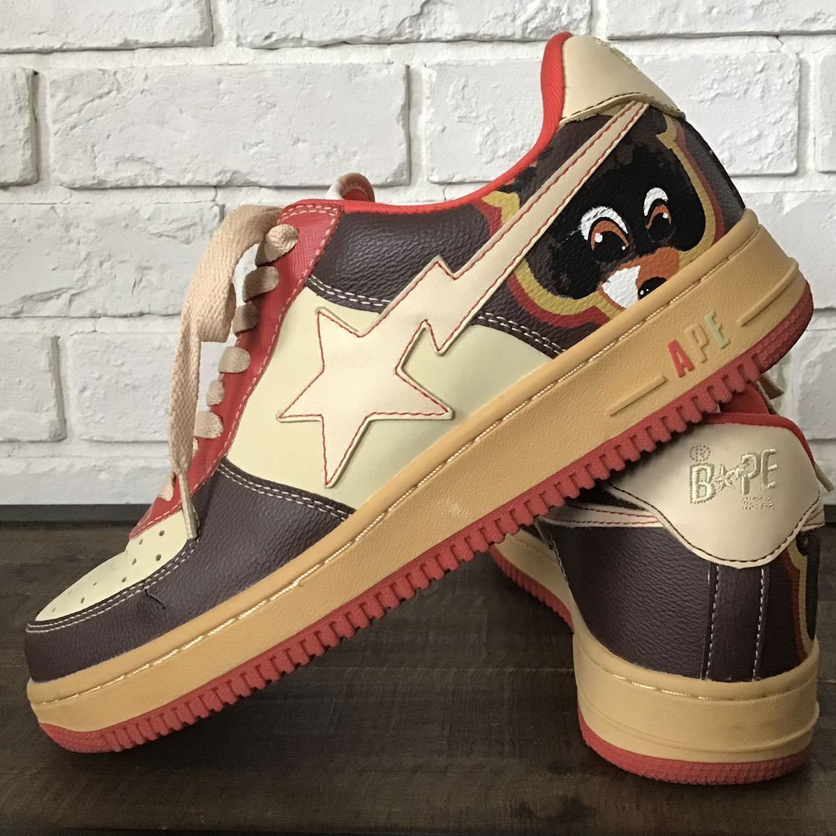 Kanye West College Dropout BAPESTA スニーカー 27.5cm a bathing ape