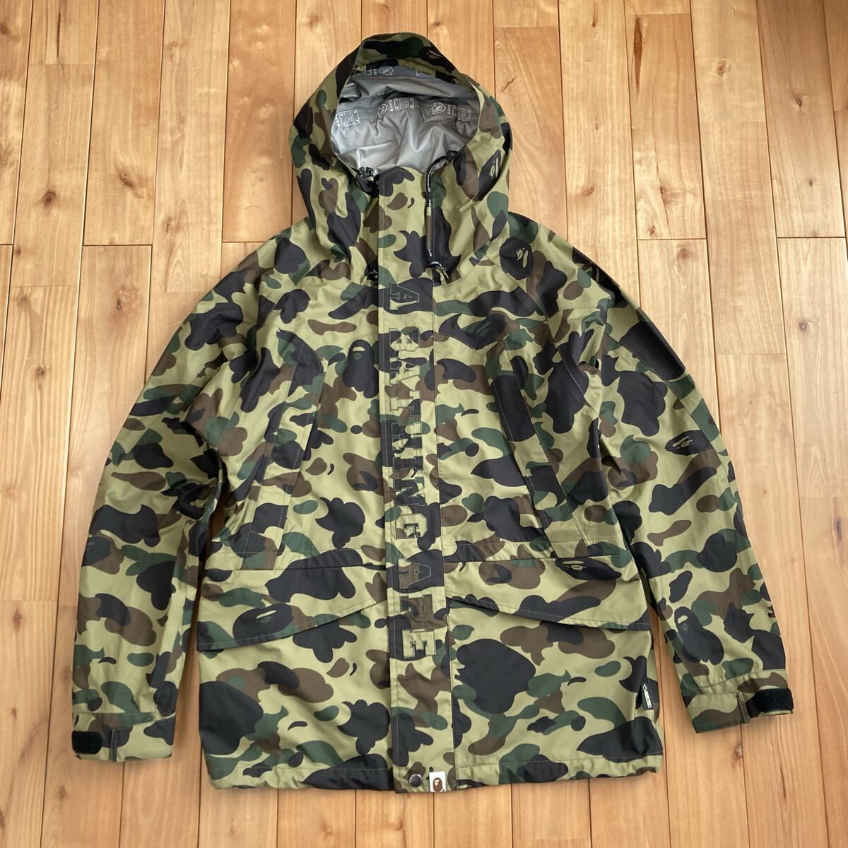 GORE TEX スノボジャケット Lサイズ a bathing ape BAPE snowboard