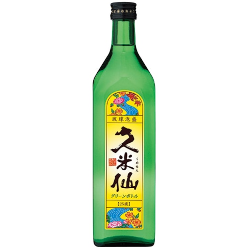 久米仙 グリーンボトル 泡盛：720ml [Z9934]終売(98-0) 激安酒通販