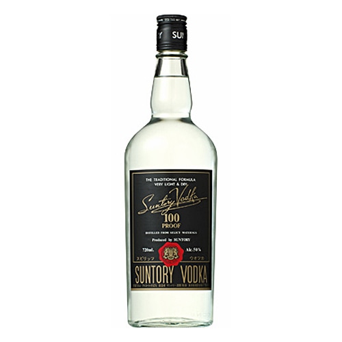 サントリー ウオツカ 100プルーフ(アルコール度数：50%程度)：720ml