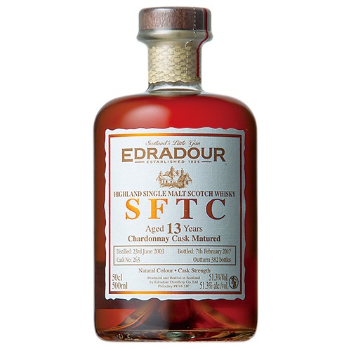 エドラダワー SFTC シャルドネマチュアード 13年：500ml [79607]品切