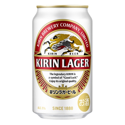 キリン ラガー(缶)：350ml×24本 [Z1008-24](L)(18-0) 激安酒通販 輸入