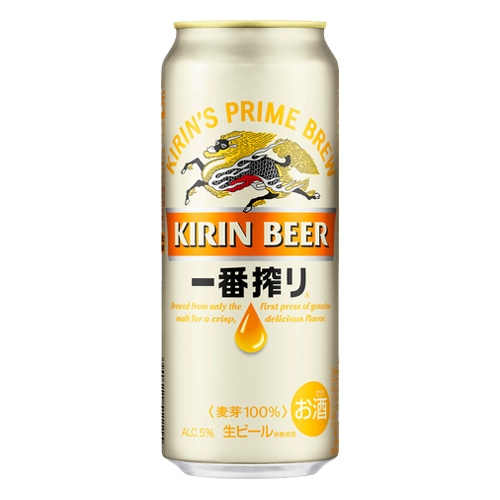 キリン 一番搾り(缶)：500ml×24本 [Z1025-24](L)(18-0) 激安酒