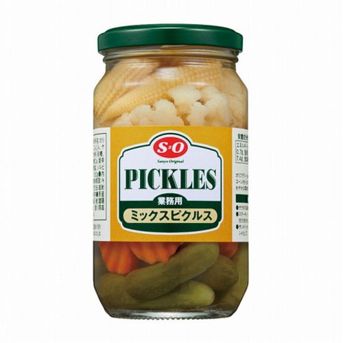 SO ミックスピクルス(瓶)：340g [P1961](79-0) 激安酒通販 輸入酒のかめや