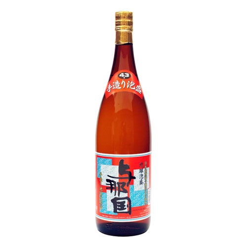 崎元酒造 琉球泡盛 与那国 43度：1800ml○ [Z9941]取寄(92-0) 激安酒