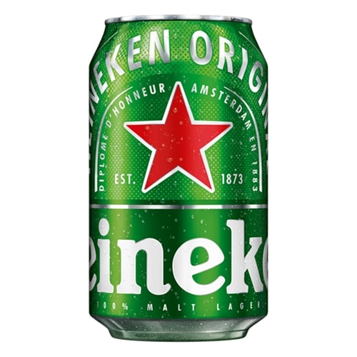 ハイネケン(缶)：350ml×24本 [75421](L)(11-0) 激安酒通販 輸入酒のかめや