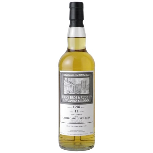 BBR ラフロイグ 1998(12年) 58.9度 復刻ラベル：700ml [77850]終売(98