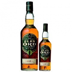 グレンオード 12年(丸瓶) 200mlボトル付：700ml [77500]終売(98-0