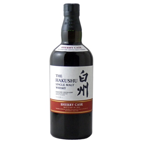 サントリーシングルモルトウイスキー＜白州＞シェリーカスク　2012年　180ml 白州 シングル モルト シェリー カスク 2012 180ml/ 48% - 歌舞