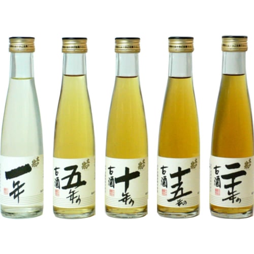 古酒 木戸泉酒造 古酒五曲：180ml 5本セット [ZZ015]終売(98-0) 激安酒