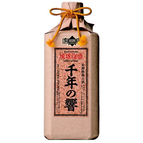 泡盛 今帰仁「千年の響」 25度：720ml○ [Z9303](65-4) 激安酒通販 